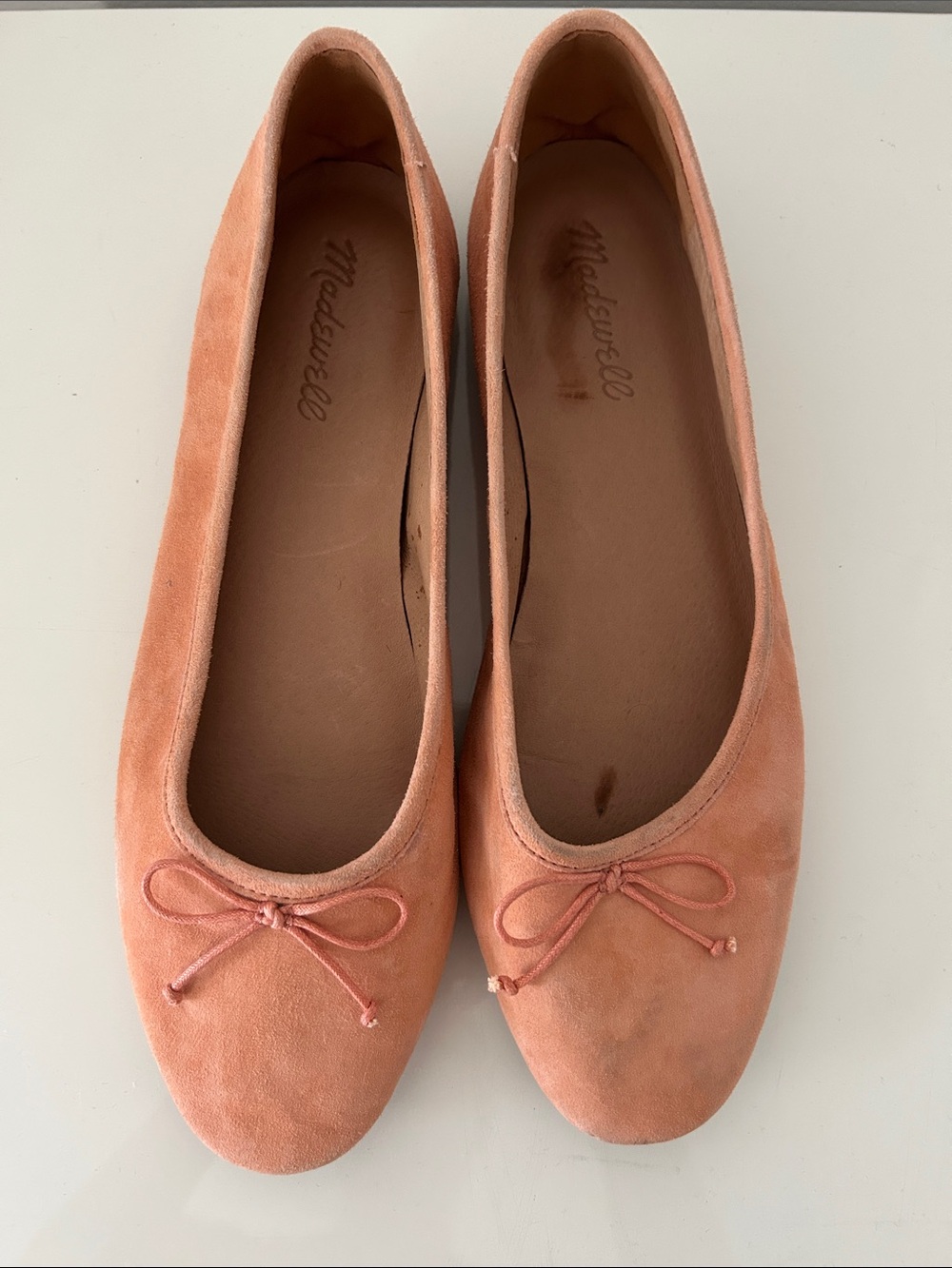 MADEWELL Pink Ballet Flats 9